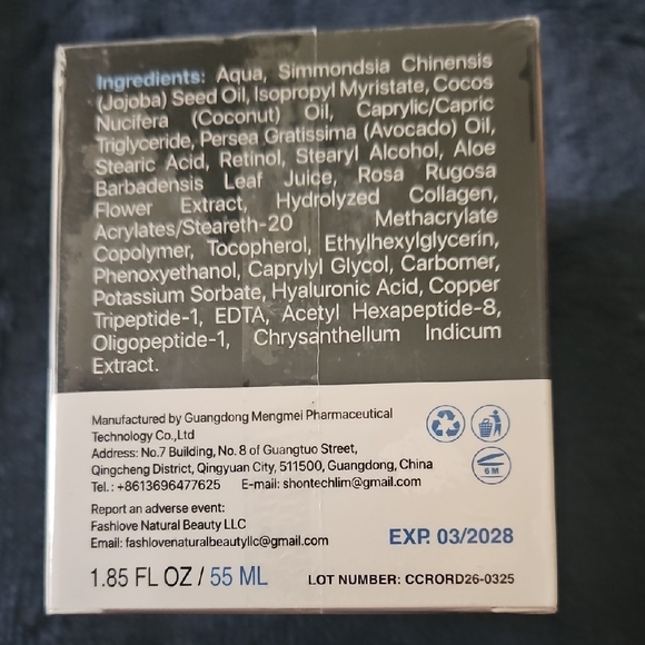 Remedial Pax Collagen & Retinol Cream - Picture 3 of 4